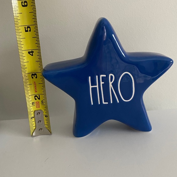 Rae Dunn HERO blue ceramic star - Picture 9 of 9